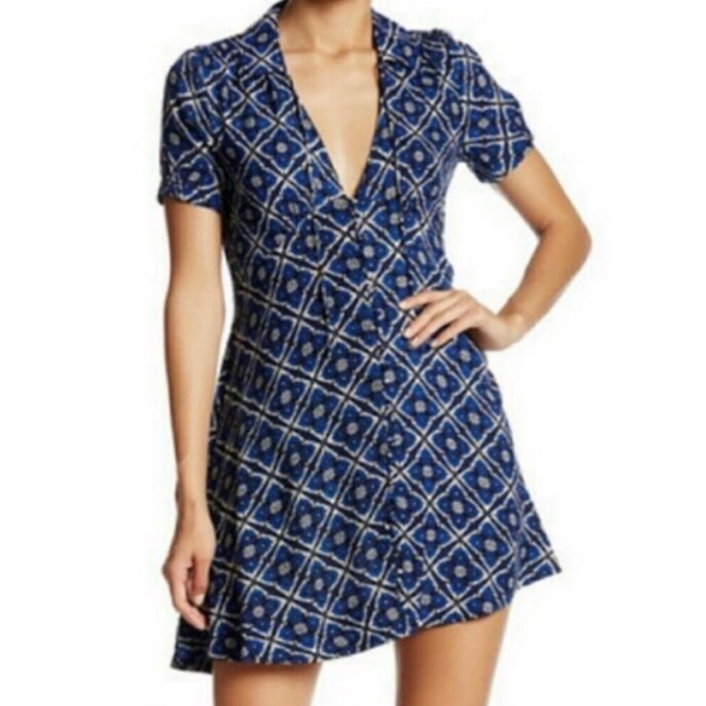 Free People Boho Mini Dress  Size 6